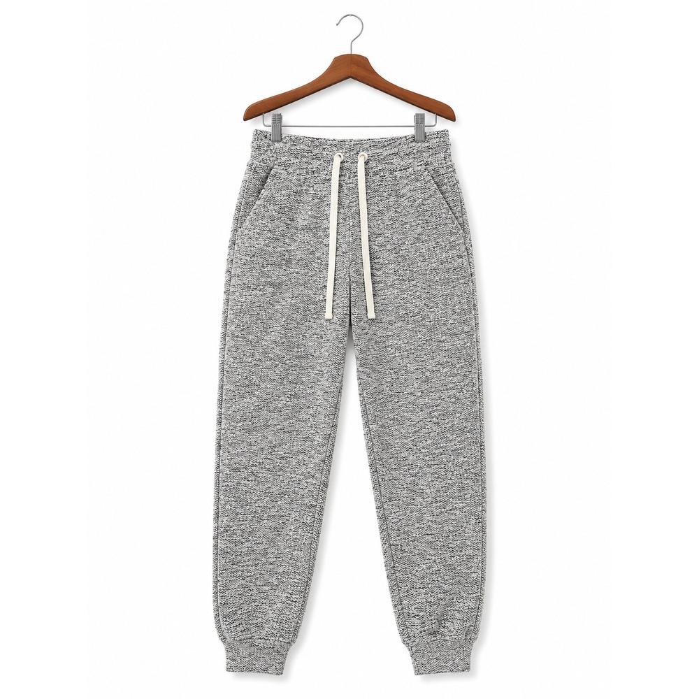 OFFLINE by Aerie Grey Marled Knit Joggers High Waisted Sweatpants Womens Medium